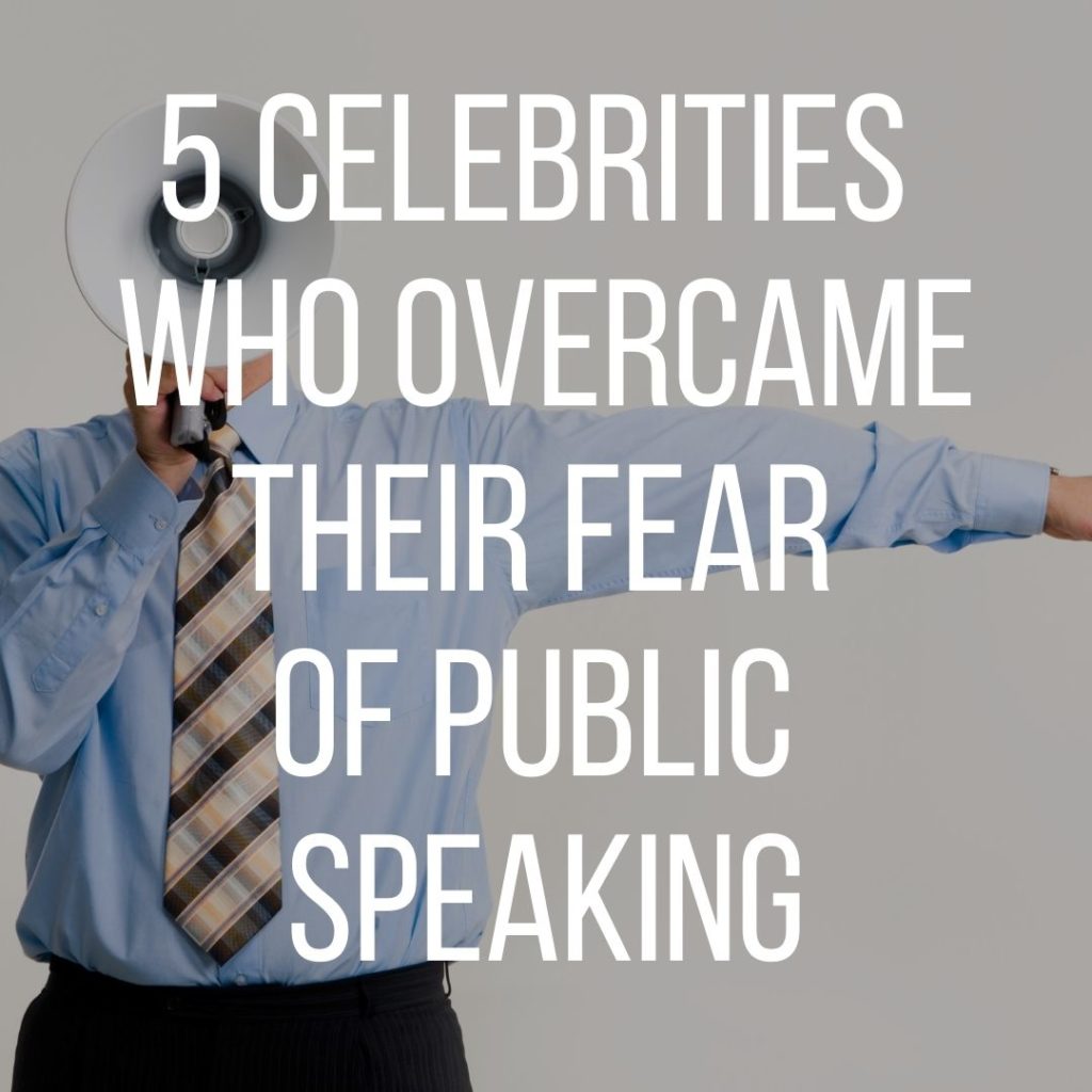 speak with confidence how overcame their fear of public