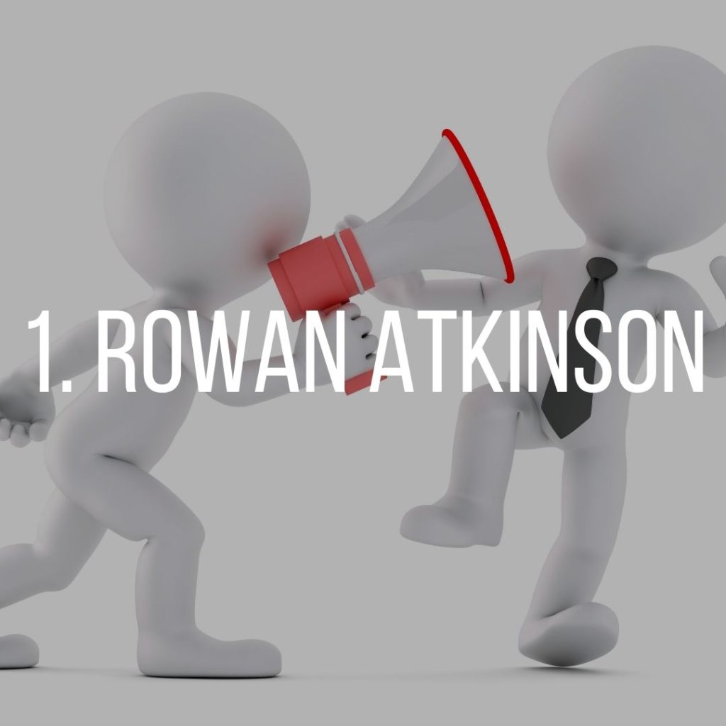 speak with confidence Rowan Atkinson