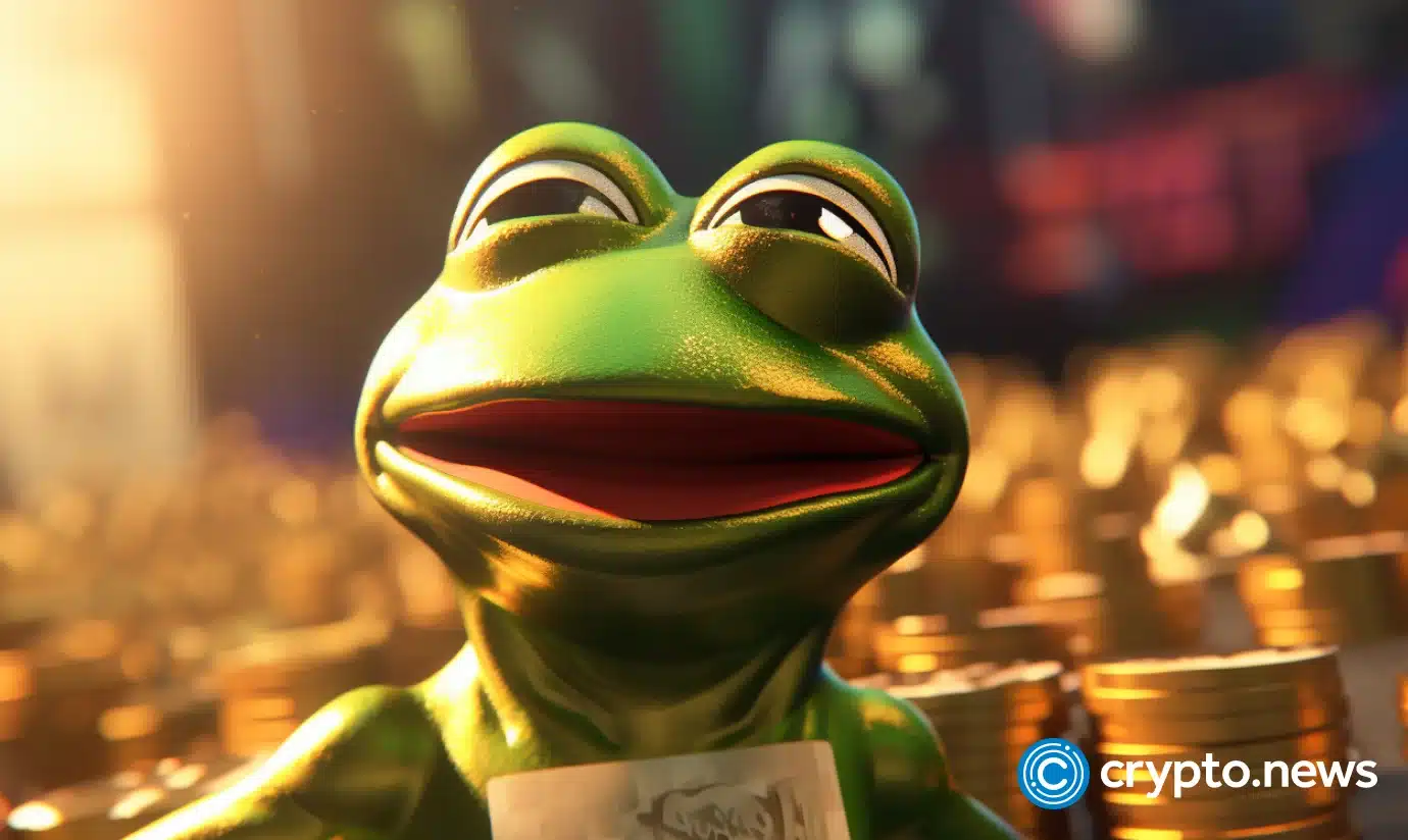 Pepe price forms golden cross despite whale and smart money selling