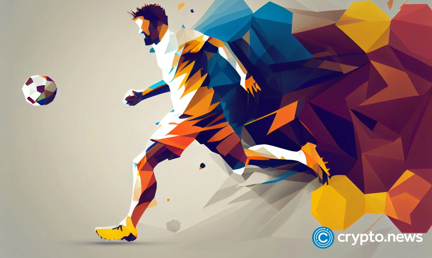 Football player, symbolizing Croatia's national team's integration with Kadena